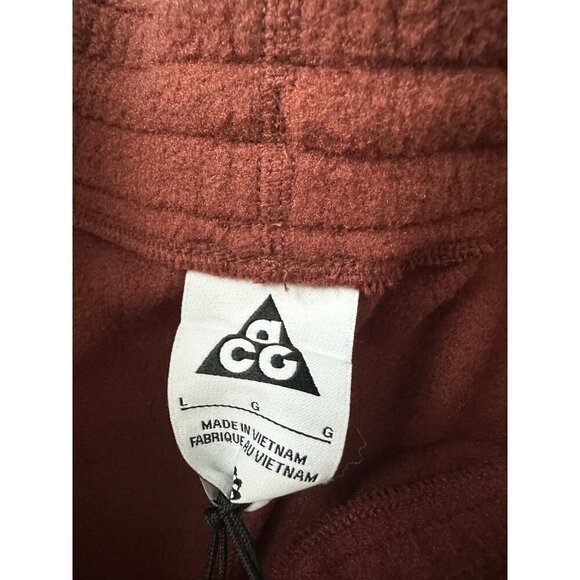 Nike Women's ACG Polartec "Wolf Tree" Mid-Rise Fleece Pants CV0608-217 SZ L New - Picture 4 of 16